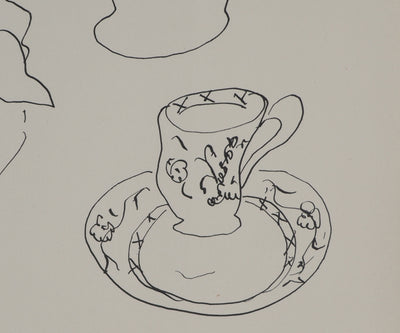 Henri MATISSE : Nature morte à la tasse, Lithographie originale (photo de détail 5) - Crédit photo : Galerie Art.Paris
