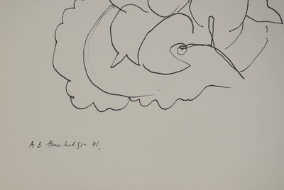 Henri MATISSE : Nature morte à la tasse, Lithographie originale (photo de détail 2) - Crédit photo : Galerie Art.Paris