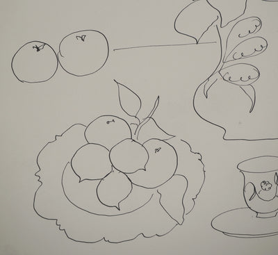 Henri MATISSE : Etude de fruits, Lithographie originale (photo de détail 5) - Crédit photo : Galerie Art.Paris