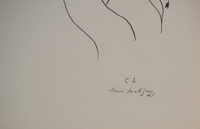 Henri MATISSE : Après-midi d'été, Lithographie originale (photo de détail 2) - Crédit photo : Galerie Art.Paris