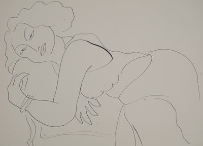 Henri MATISSE : L'ennui, Lithographie originale (photo de détail 3) - Crédit photo : Galerie Art.Paris