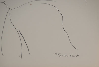 Henri MATISSE : L'ennui, Lithographie originale (photo de détail 2) - Crédit photo : Galerie Art.Paris