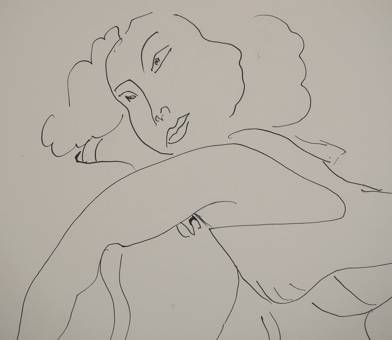 Henri MATISSE : Femme attendant son amant, Lithographie originale (photo de détail 4) - Crédit photo : Galerie Art.Paris