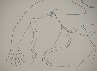 Henri MATISSE : Femme attendant son amant, Lithographie originale (photo de détail 5) - Crédit photo : Galerie Art.Paris