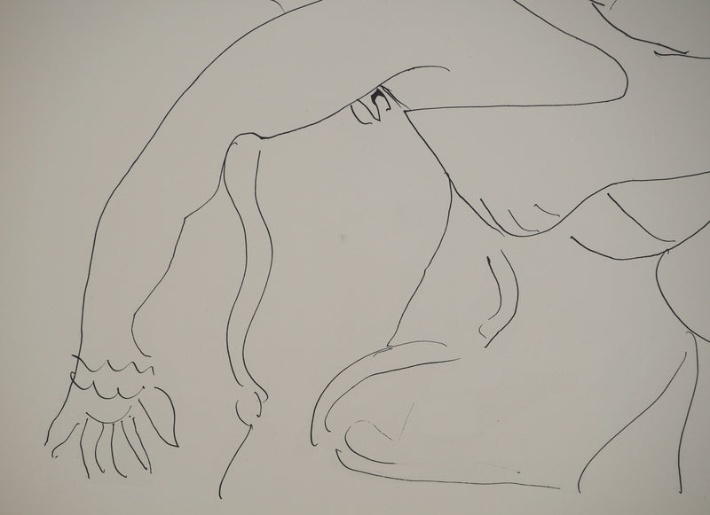 Henri MATISSE : Femme attendant son amant, Lithographie originale (photo de détail 5) - Crédit photo : Galerie Art.Paris