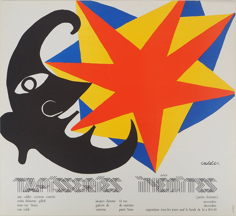 Alexander CALDER: Sala Gaspar, Original-Lithografie-Plakat