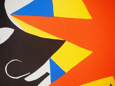 Alexander CALDER: Sala Gaspar, Original-Lithografie-Plakat