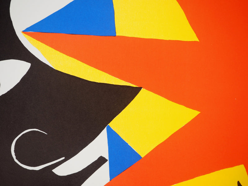Alexander CALDER: Sala Gaspar, Original-Lithografie-Plakat