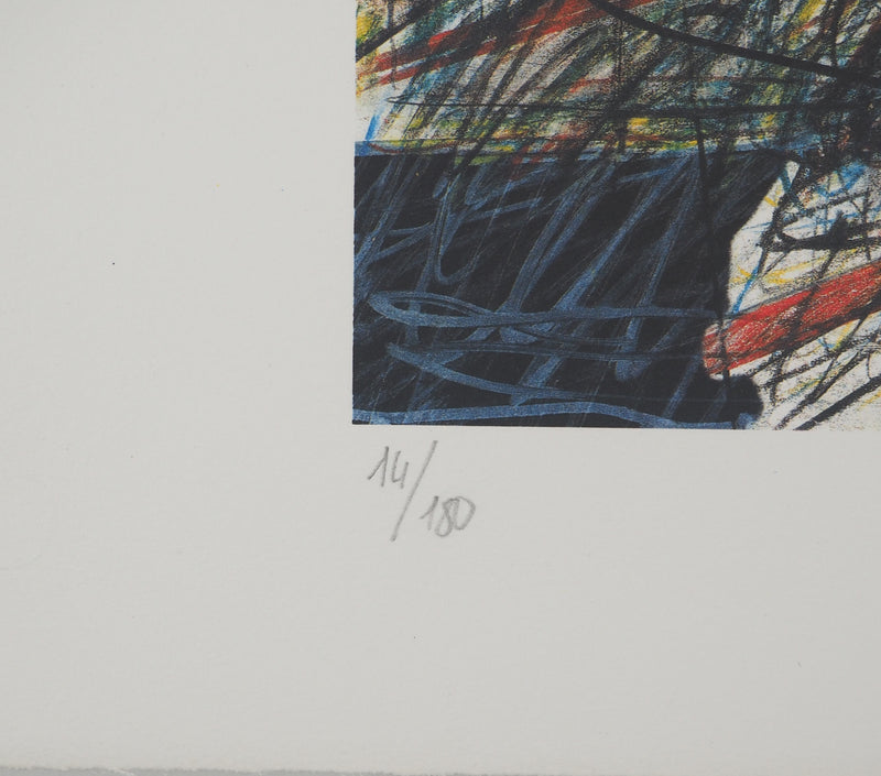 CESAR : Composition abstraite, Lithographie originale