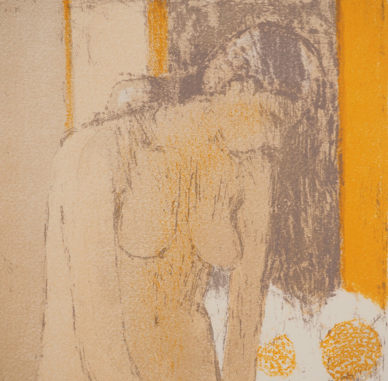 Bernard CATHELIN: Homage to the Drôme, Original signed color lithograph