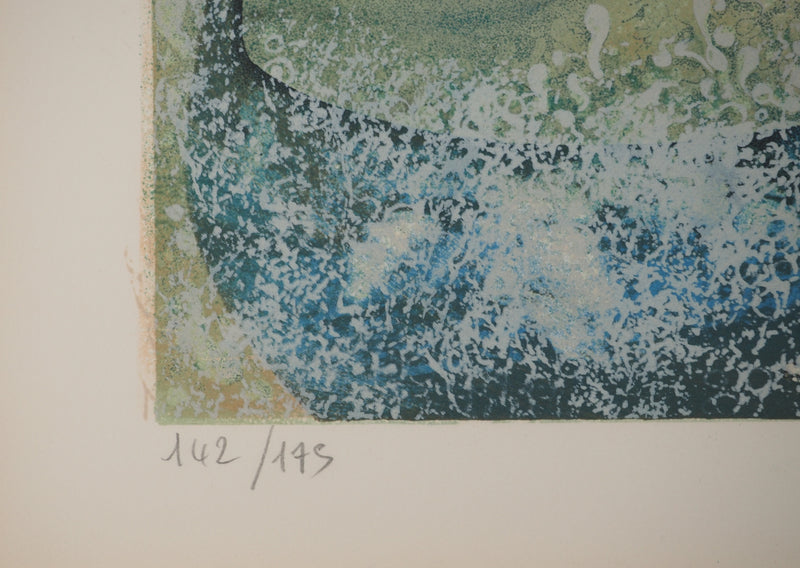 Patrick BRISSAUD : L’alchimiste en couleur, Lithographie originale signée