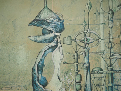 Patrick BRISSAUD : L’alchimiste en couleur, Lithographie originale signée