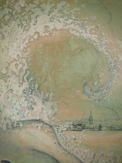 Patrick BRISSAUD : L’alchimiste en couleur, Lithographie originale signée