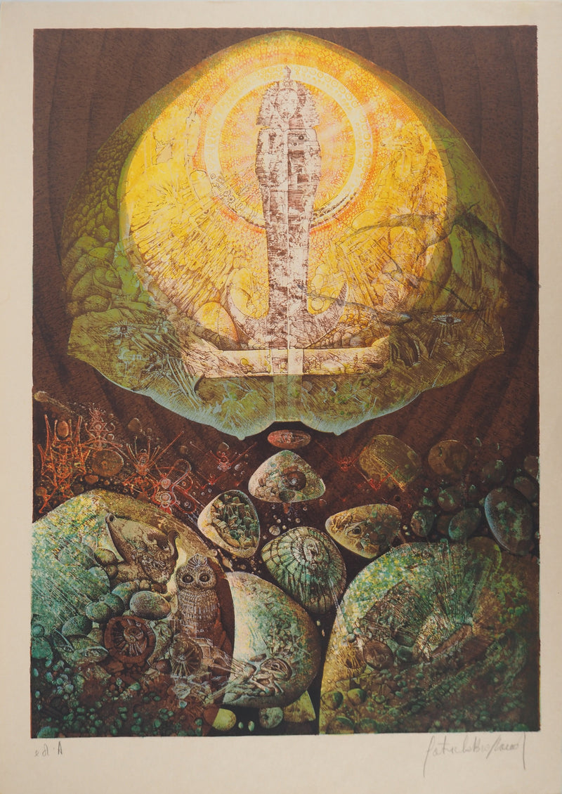 Patrick BRISSAUD : Chebika, Lithographie originale signée