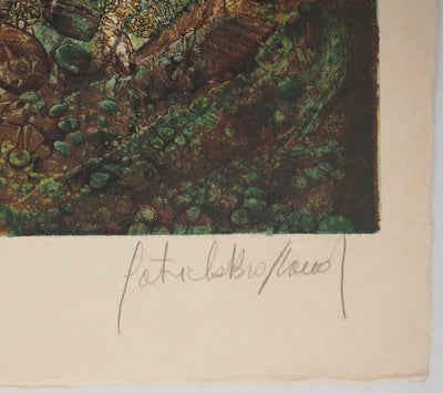 Patrick BRISSAUD : Chebika, Lithographie originale signée