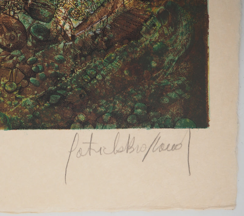 Patrick BRISSAUD : Chebika, Lithographie originale signée