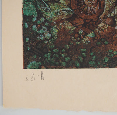 Patrick BRISSAUD : Chebika, Lithographie originale signée