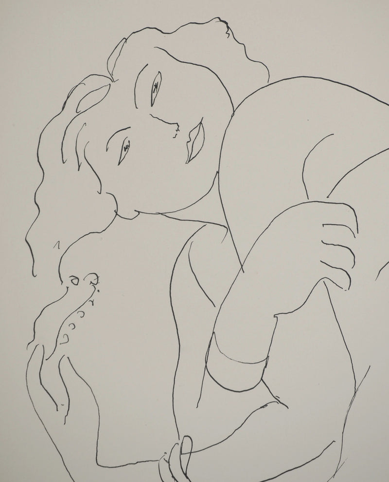 Henri MATISSE : Actrice après représentation, Lithographie originale (photo de détail 5) - Crédit photo : Galerie Art.Paris