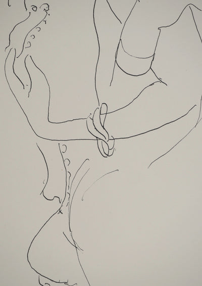 Henri MATISSE : Actrice après représentation, Lithographie originale (photo de détail 4) - Crédit photo : Galerie Art.Paris