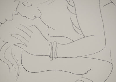 Henri MATISSE : Jeune femme au bracelet, Lithographie originale (photo de détail 5) - Crédit photo : Galerie Art.Paris