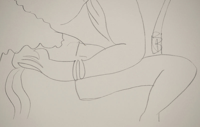 Henri MATISSE : Femme au repos, Lithographie originale (photo de détail 5) - Crédit photo : Galerie Art.Paris