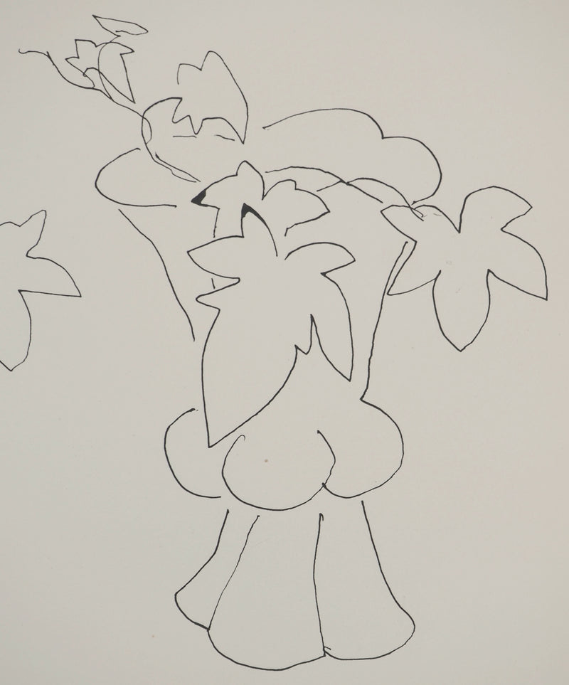 Henri MATISSE : Bouquets de fleurs, Lithographie originale (photo de détail 4) - Crédit photo : Galerie Art.Paris