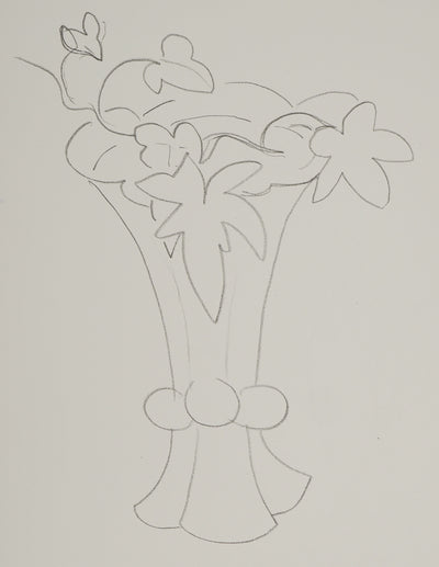 Henri MATISSE : Composition florale, Lithographie originale (photo de détail 3) - Crédit photo : Galerie Art.Paris