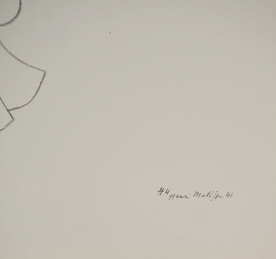 Henri MATISSE : Composition florale, Lithographie originale (photo de détail 2) - Crédit photo : Galerie Art.Paris