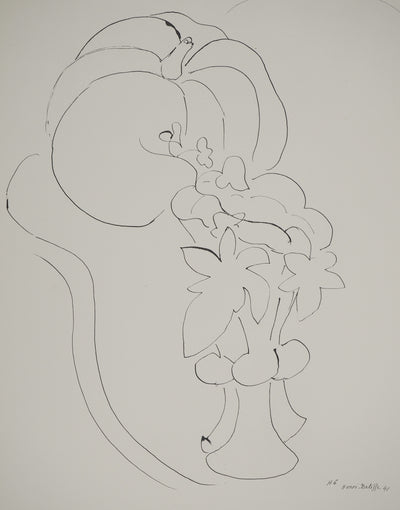 Henri MATISSE : Etude de citrouille, Lithographie originale (photo de détail 3) - Crédit photo : Galerie Art.Paris