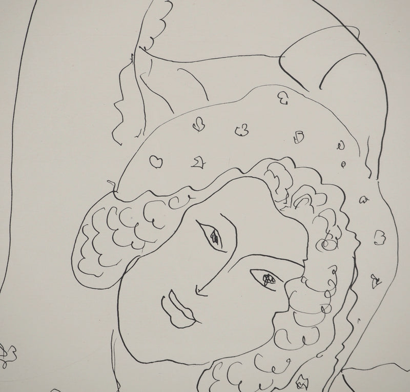 Henri MATISSE : Femme lascive, Lithographie originale (photo de détail 5) - Crédit photo : Galerie Art.Paris