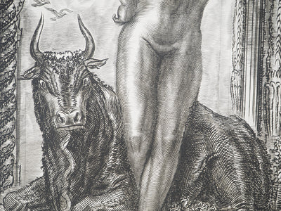 Albert DECARIS : Fécondité solaire, Gravure originale signée