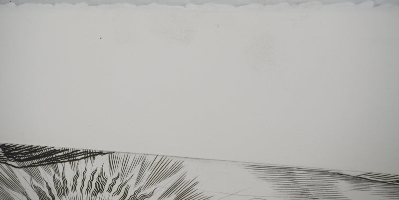 Albert DECARIS : Fécondité solaire, Gravure originale signée