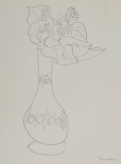 Henri MATISSE : Bouquet de gui en fleurs, Lithographie originale (photo de détail 3) - Crédit photo : Galerie Art.Paris