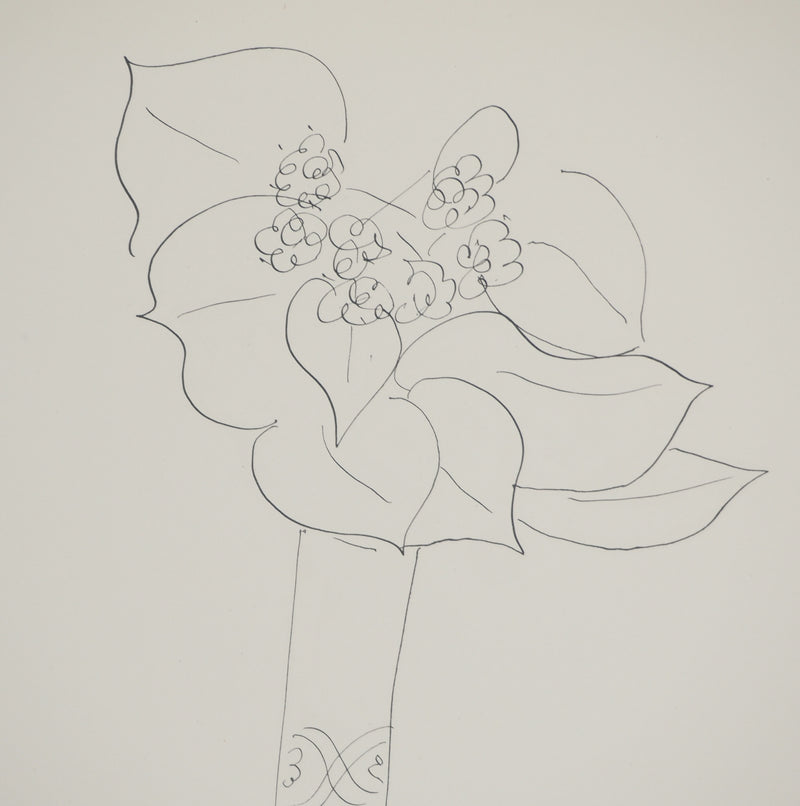 Henri MATISSE : Etude de vase, Lithographie originale (photo de détail 4) - Crédit photo : Galerie Art.Paris