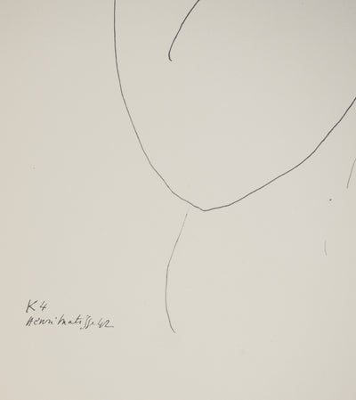 Henri MATISSE : Adieux à la fenêtre, Lithographie originale (photo de détail 2) - Crédit photo : Galerie Art.Paris