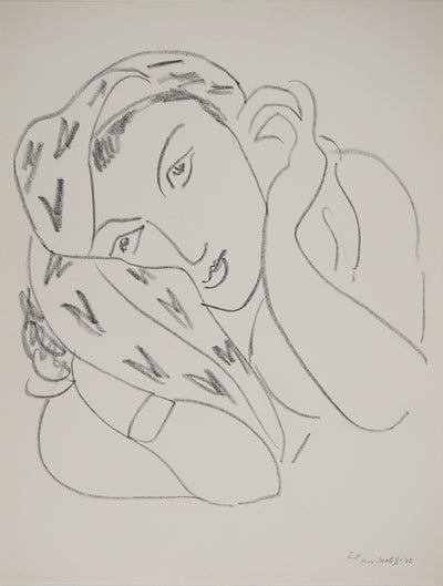 Henri MATISSE : Jeu de séduction, Lithographie originale (vue générale) - Crédit photo : Galerie Art.Paris