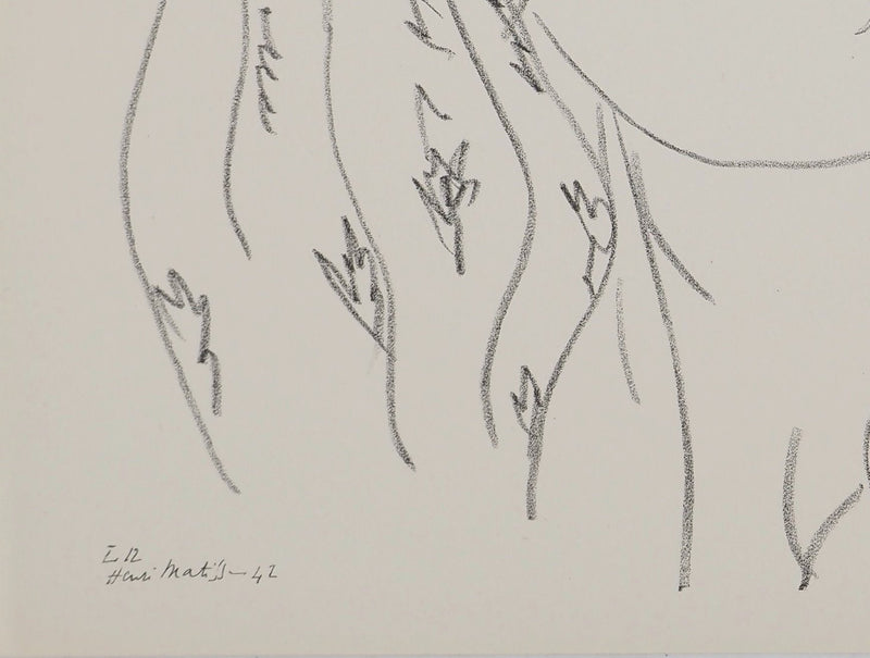 Henri MATISSE : Babouchka, Lithographie originale (photo de détail 2) - Crédit photo : Galerie Art.Paris