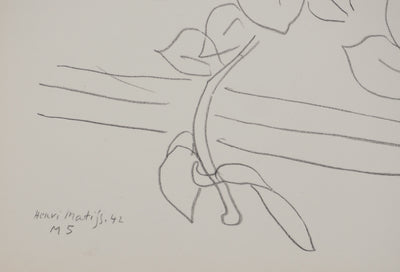 Henri MATISSE : Cueillette du jardin, Lithographie originale (photo de détail 2) - Crédit photo : Galerie Art.Paris