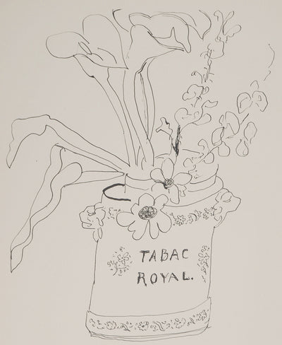 Henri MATISSE : Vase à tabac, Lithographie originale (photo de détail 3) - Crédit photo : Galerie Art.Paris