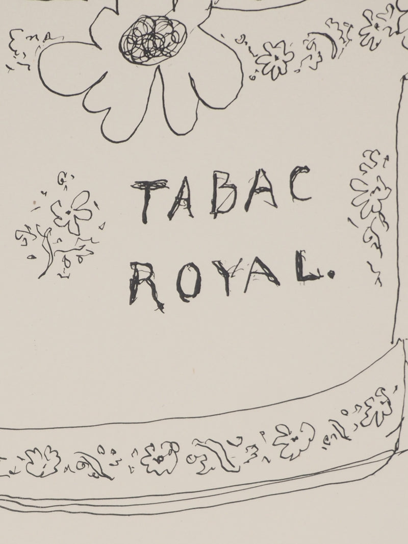 Henri MATISSE : Vase à tabac, Lithographie originale (photo de détail 5) - Crédit photo : Galerie Art.Paris