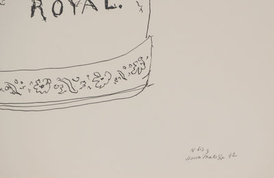 Henri MATISSE : Vase à tabac, Lithographie originale (photo de détail 2) - Crédit photo : Galerie Art.Paris