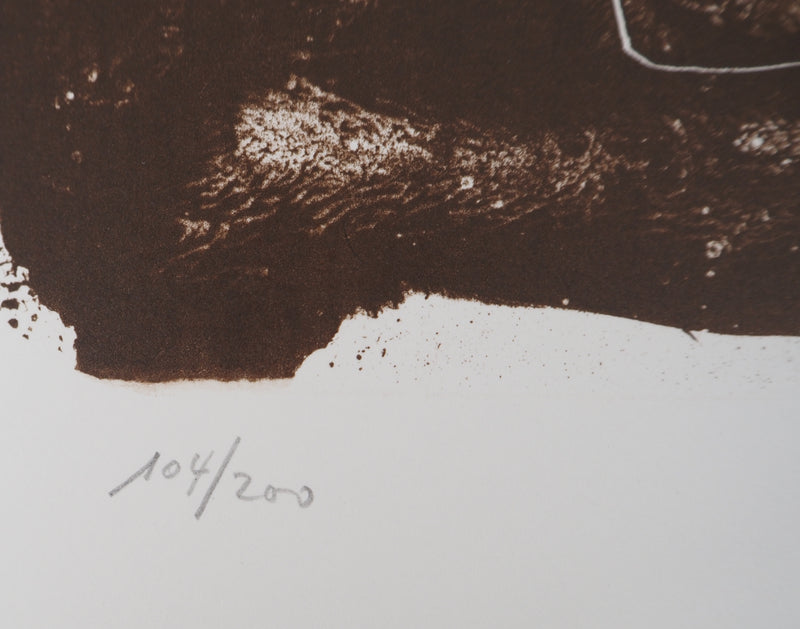 Antoni TAPIES : Voyage , Lithographie originale (photo de détail 8) - Crédit photo : Galerie Art.Paris