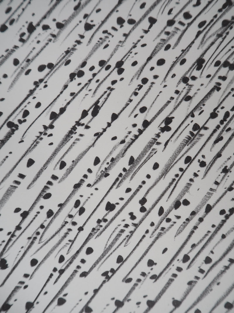 Günther UECKER : Le Mouvement , Lithographie originale (photo de détail 5) - Crédit photo : Galerie Art.Paris