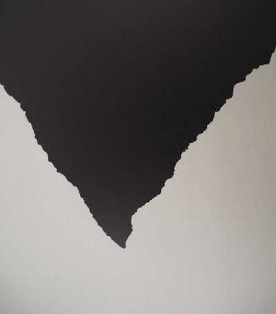 Giuseppe SANTOMASO : Montagne Noire Renversée , Lithographie originale (photo de détail 5) - Crédit photo : Galerie Art.Paris
