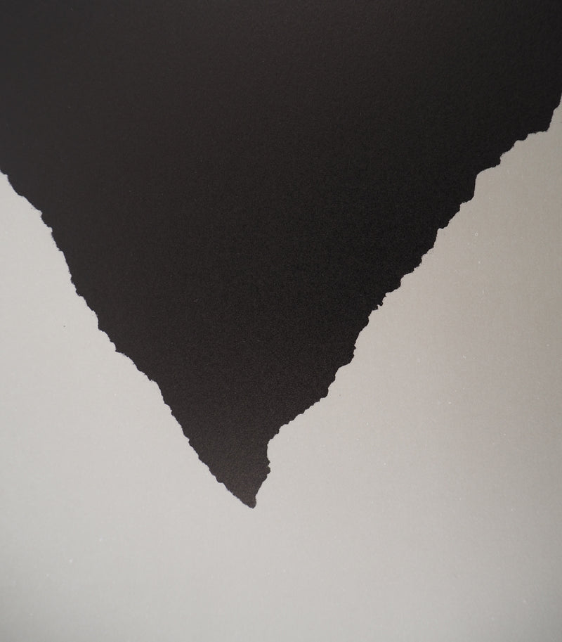 Giuseppe SANTOMASO : Montagne Noire Renversée , Lithographie originale (photo de détail 5) - Crédit photo : Galerie Art.Paris