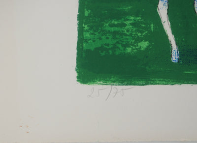 Paul GUIRAMAND: Adam and Eve, Original signed lithograph