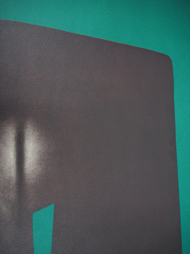 Ladislas KIJNO : Balise pour Angela Davis (vert), C., Lithographie originale (photo de détail 6) - Crédit photo : Galerie Art.Paris