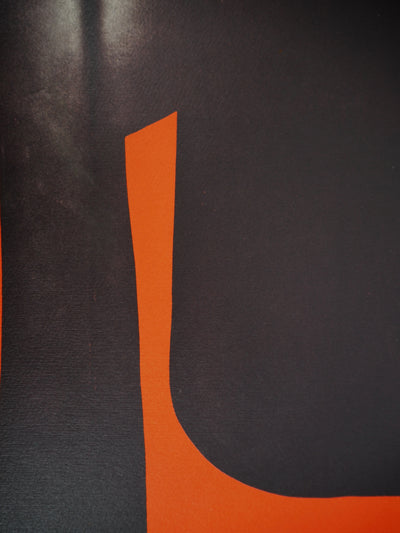 Ladislas KIJNO : Balise pour Angela Davis (rouge),, Lithographie originale (photo de détail 6) - Crédit photo : Galerie Art.Paris