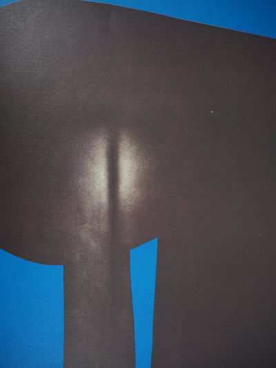 Ladislas KIJNO : Balise pour Angela Davis (bleu), C., Lithographie originale (photo de détail 5) - Crédit photo : Galerie Art.Paris