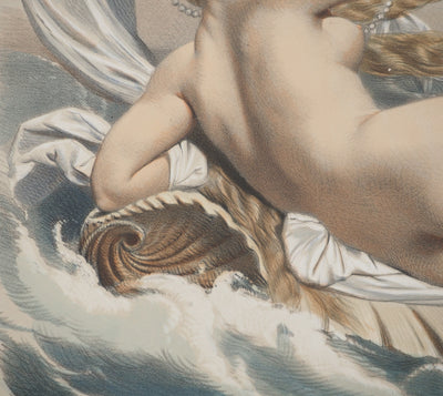 Joseph FELON : La naissance de Vénus, Lithographie originale signée